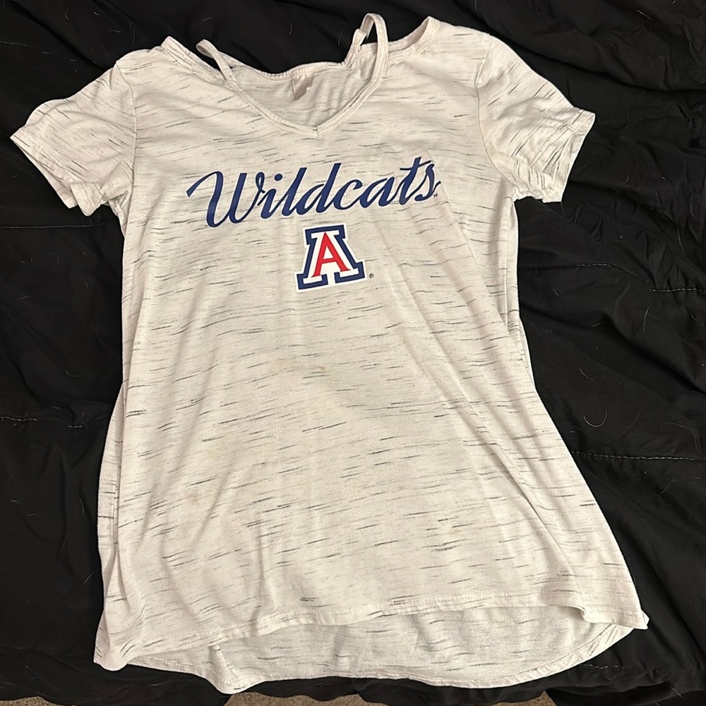 White wildcats shirt